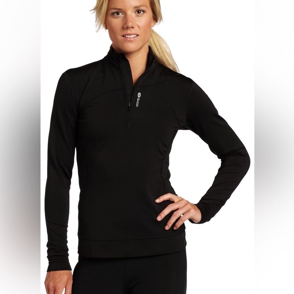 Sugoi Women’s Quarter Zip Pullover Black Size M